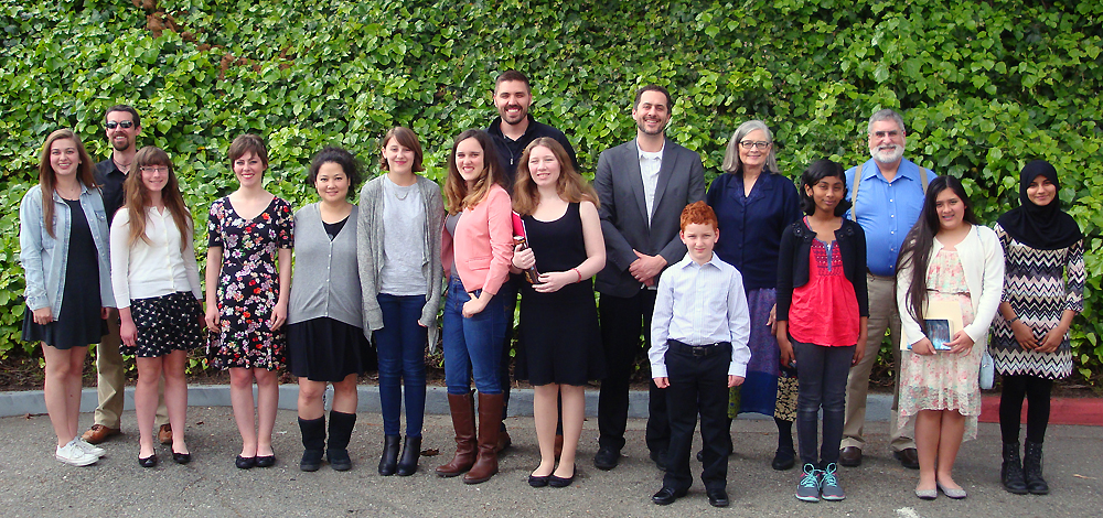 2015 Writer's contest winners